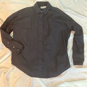 Everlane black Button-Up Blouse